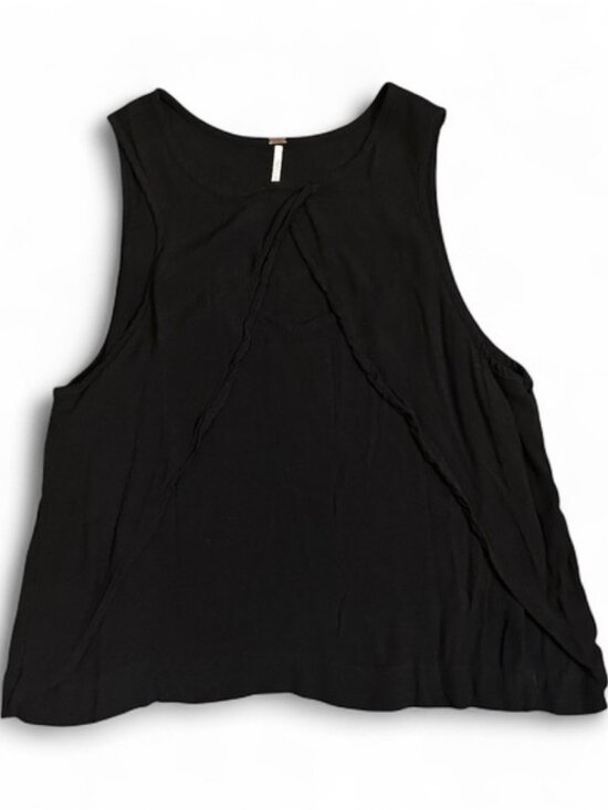 Free People Black Tank Top - Picture 1 of 5
